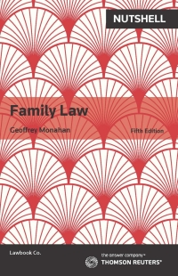 Cover image: Nutshell: Family Law 5th edition 9780455241319