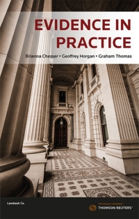 Imagen de portada: Evidence in Practice 1st edition 9780455241524