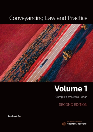 Cover image: Conveyancing Law and Practice Volume 1 2nd edition 9780455241562