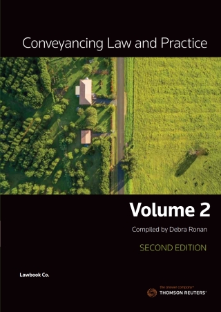 Cover image: Conveyancing Law and Practice Volume 2 2nd edition 9780455241586