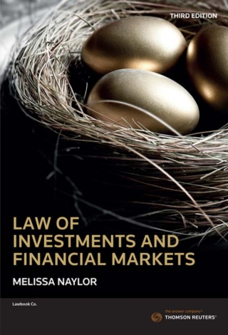 Imagen de portada: Law of Investments and Financial Markets 3rd edition 9780455241647