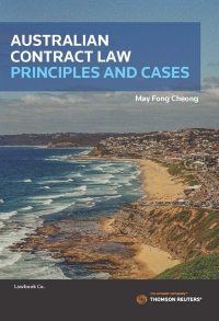 Cover image: Australian Contract: Principles and Cases 1st edition 9780455243856