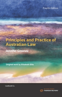 Titelbild: Principles and Practice of Australian Law 4th edition 9780455243702