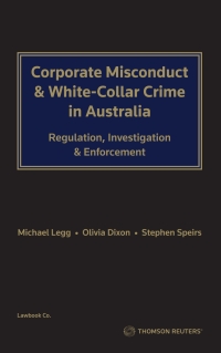 Cover image: Corporate Misconduct and White Collar Crime in Australia 1st edition 9780455245195