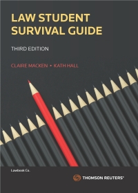 Cover image: Law Student Survival Guide 3rd edition 9780455246000