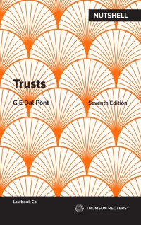 Cover image: Nutshell: Trusts 7th edition 9780455246796