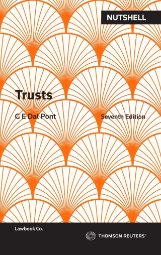 Imagen de portada: Nutshell: Trusts 7th edition 9780455246796