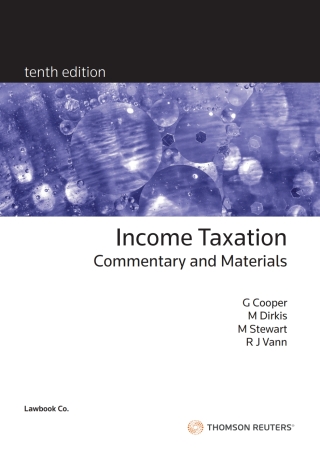 Cover image: Income Taxation: Commentary and Materials 10th edition 9780455246857