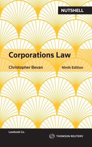 Omslagafbeelding: Nutshell: Corporations Law 9th edition 9780455247144