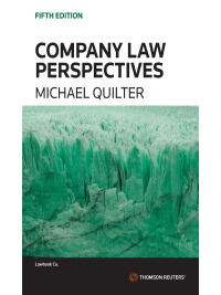 Cover image: Company Law Perspectives 5th edition 9780455247496
