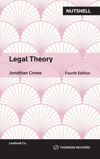 Cover image: Nutshell: Legal Theory 4th edition 9780455247816