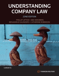 Cover image: Understanding Company Law 22nd edition 9780455247953