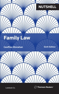 Titelbild: Nutshell: Family Law 6th edition 9780455248899