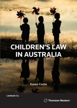 Cover image: Children's Law in Australia 1st edition 9780455248974