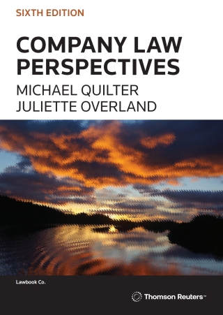 Cover image: Company Law Perspectives 6th edition 9780455249230
