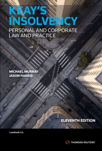 Cover image: Keay's Insolvency: Personal and Corporate Law and Practice 11th edition 9780455501994