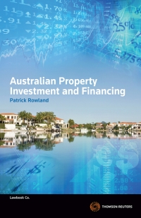Cover image: Australian Property Investment & Financing 1st edition 9780455224329