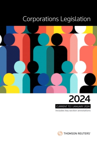 Cover image: Corporations Legislation 2024 1st edition 9780455503073