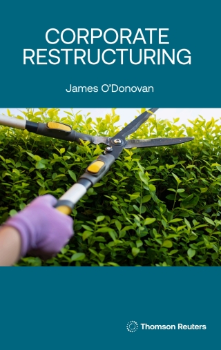 Cover image: Corporate Restructuring 1st edition 9780455503134