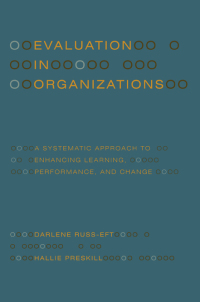Cover image: Evaluation In Organizations 9780465018666