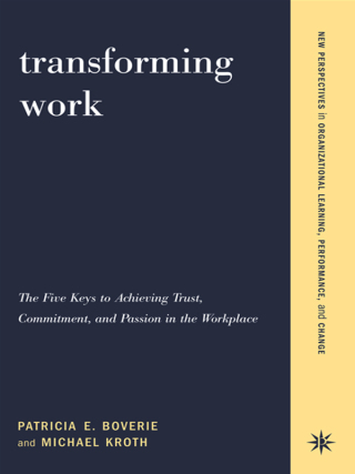 Cover image: Transforming Work 9780738205069