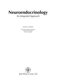 Imagen de portada: Neuroendocrinology 1st edition 9780470844311