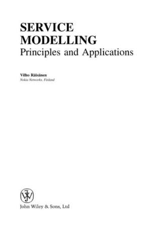 Cover image: Service Modelling 1st edition 9780470018071