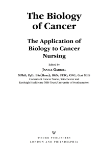 Imagen de portada: The Biology of Cancer 1st edition 9781861564344