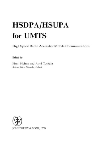 Omslagafbeelding: HSDPA/HSUPA for UMTS 1st edition 9780470018842
