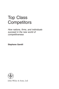 Imagen de portada: Top Class Competitors 1st edition 9780470025697