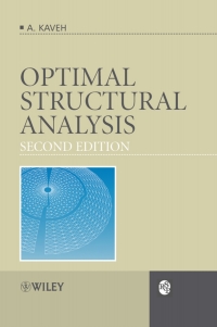 Cover image: Optimal Structural Analysis 2nd edition 9780470030158