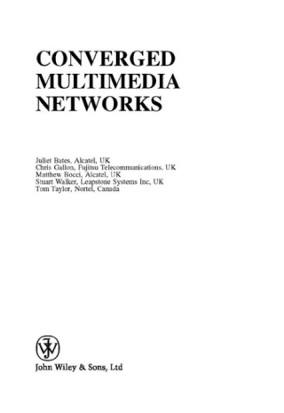Cover image: Converged Multimedia Networks 1st edition 9780470025536