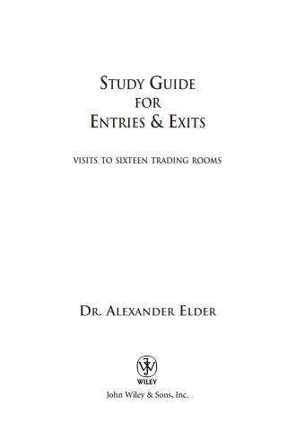 Cover image: Study Guide for Entries and Exits, Study Guide 1st edition 9780471792789