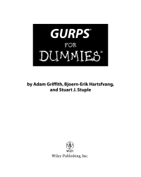 Cover image: GURPS For Dummies 1st edition 9780471783299
