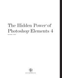 Imagen de portada: The Hidden Power of Photoshop Elements 4 1st edition 9780782150544