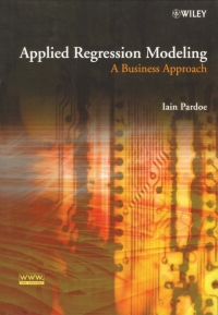 Cover image: Applied Regression Modeling 1st edition 9780471970330