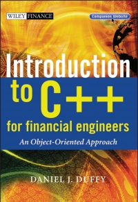 Imagen de portada: Introduction to C++ for Financial Engineers 1st edition 9780470015384