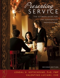 Imagen de portada: Presenting Service: The Ultimate Guide for the Foodservice Professional 2nd edition 9780471475781
