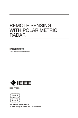 Immagine di copertina: Remote Sensing with Polarimetric Radar 1st edition 9780470074763