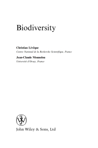 Imagen de portada: Biodiversity 1st edition 9780470849576