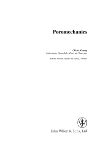 Cover image: Poromechanics 1st edition 9780470849200