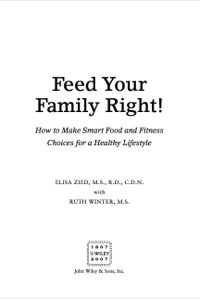 Imagen de portada: Feed Your Family Right! 1st edition 9780471778943