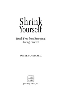 Cover image: Shrink Yourself 1st edition 9780470275375