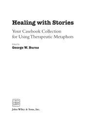 Imagen de portada: Healing with Stories 1st edition 9780471789024