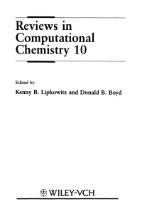 Imagen de portada: Reviews in Computational Chemistry 1st edition 9780471186489