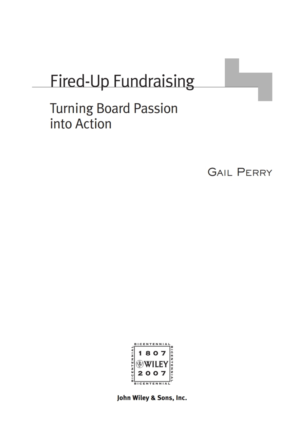 FiredUp Fundraising  1st Edition eBook