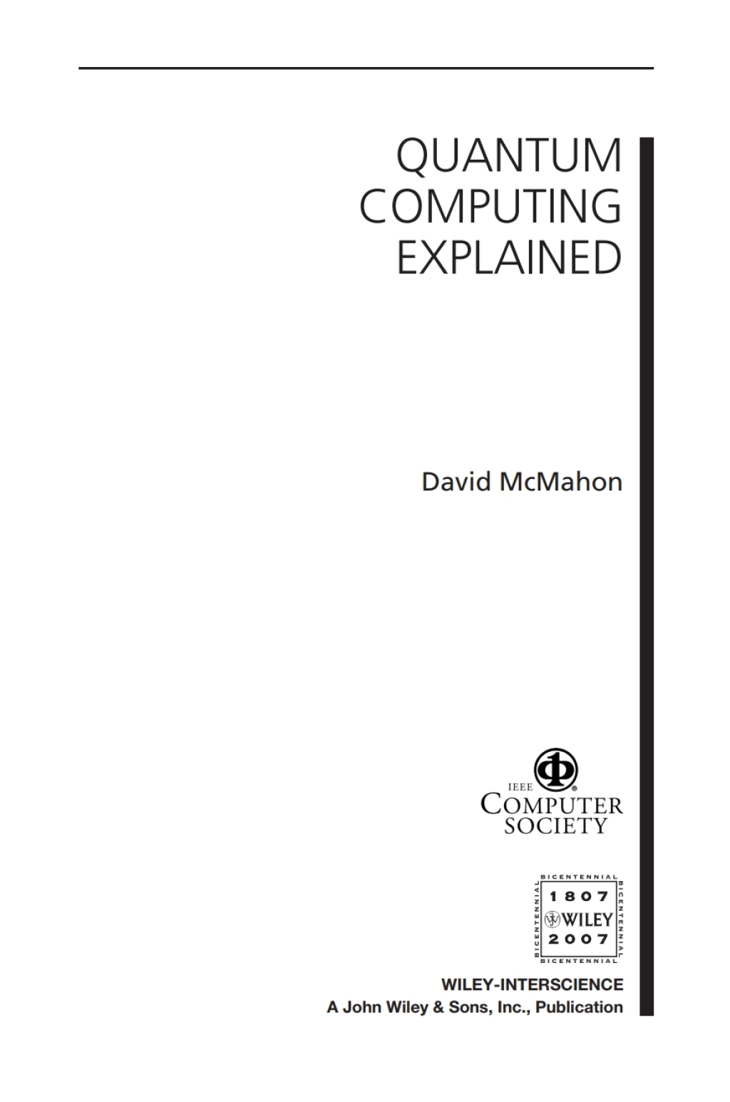 Quantum Computing Explained - 1st Edition (eBook)