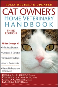 صورة الغلاف: Cat Owner's Home Veterinary Handbook, Fully Revised and Updated 3rd edition 9780470095300