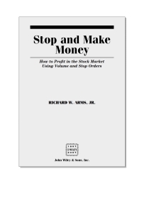 Cover image: Stop and Make Money 1st edition 9780470129968