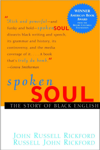 Cover image: Spoken Soul 1st edition 9780471399575
